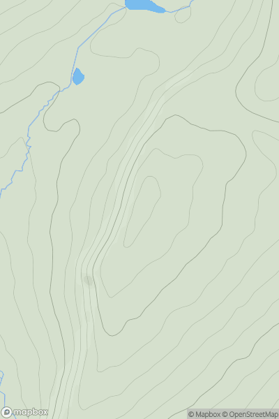 Thumbnail image for Shipton Hill [Shropshire] showing contour plot for surrounding peak
